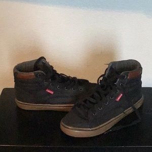Levi’s high tops. Black. Size 3.
